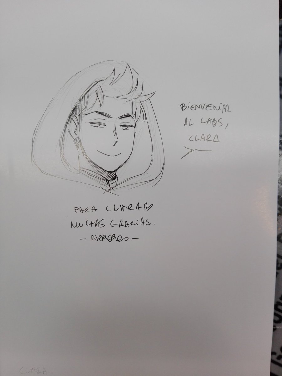 Nereres's tweet photo. Para Clara. #SintaxisComic https://t.co/lwFNFUp2fq