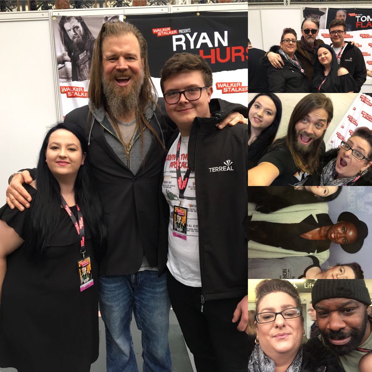 emilyagallagher's tweet photo. @WalkrStalkrCon   Such a good day. Pleasure to meet these guys plus many more doing it all again tomorrow https://t.co/ssFVC50e1Z