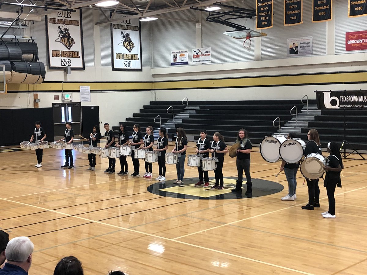 Stewart drumline rocks it at festival <a href="/KimMessersmith/">Kim Messersmith</a> <a href="/AbeConnection/">#AbeNation</a> <a href="/tacomaschools/">Tacoma Schools</a>