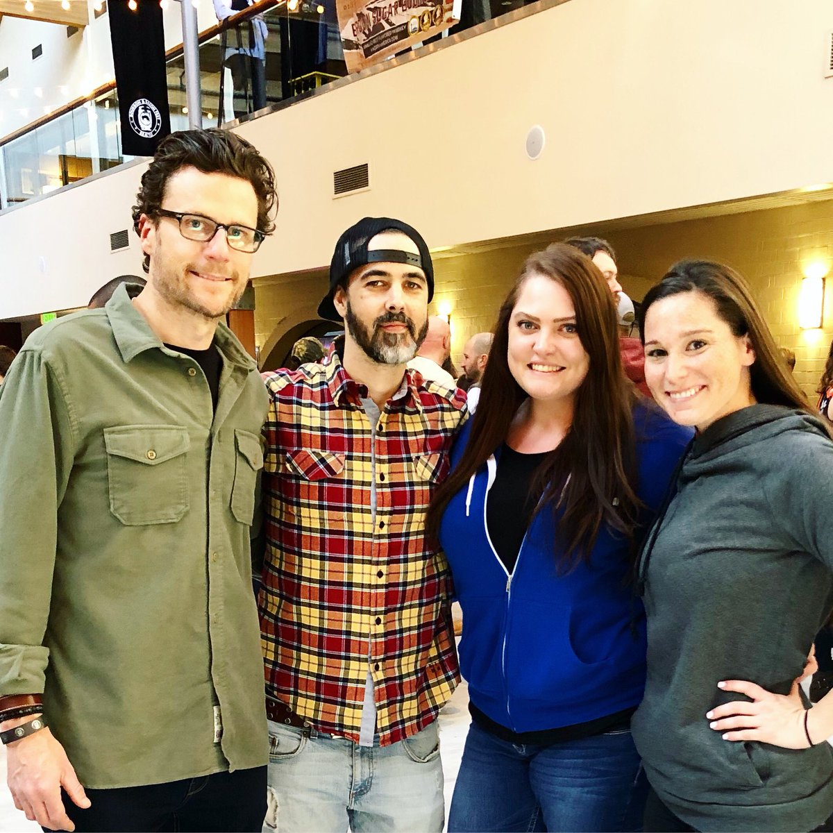 SeattleWolf's tweet photo. What better place to meet awesome listeners like Alicia from Bremerton than Bourbon and Bacon Fest! We had no idea how much fun this event would be. Mark those calendars for next year! @morningwolfmatt @morningwolfemily @slowjoewolf #BNBSEA #MWP #ThisIsWolf https://t.co/wJn237U6lq
