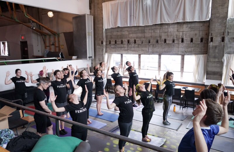 All of these Wild Feminists hitting that goddess pose during #InternationalWomansDay