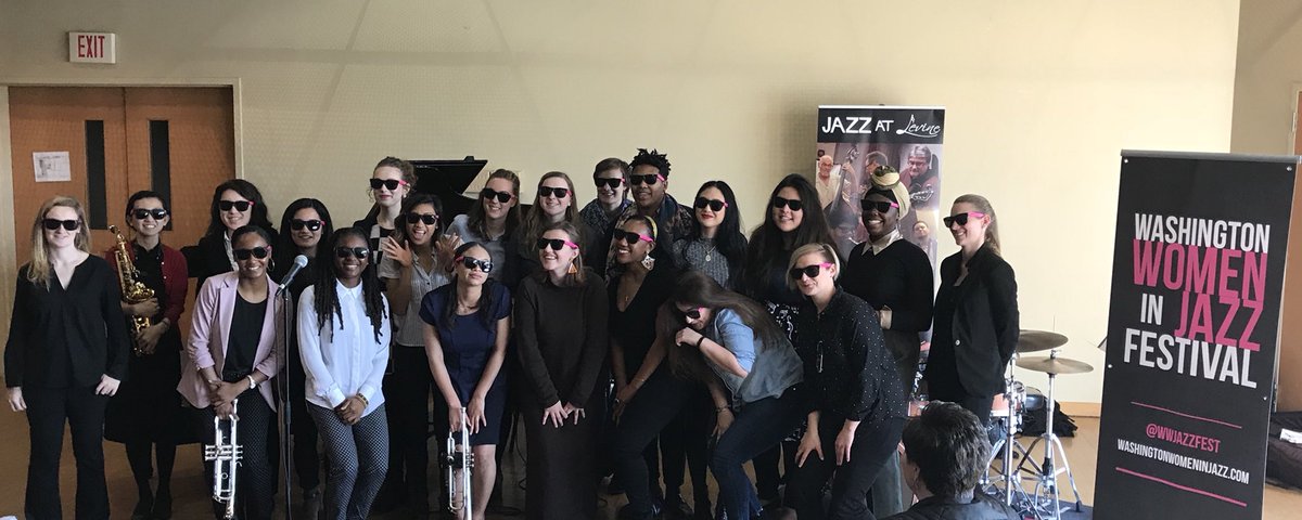 AmbTomKelly's tweet photo. Just saw the future of American #jazz at Washington Women in Jazz Festival’s Young Artist Showcase. Each one of these women is a magnificent musician. https://t.co/iNJ35AlFbf