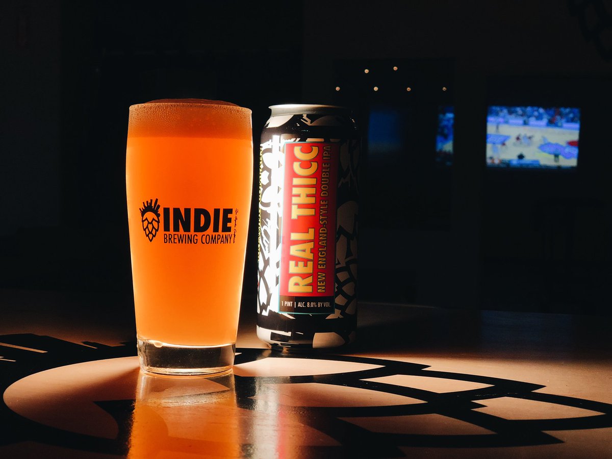 Can release tomorrow at 4 PM! After *Find* and *Found*, the series continues with Real Thicc, a DDH New England-style Double IPA. 8.0% ABV featuring Mandarina Bavaria and Citra hops. Notes of tangerine, raspberry and peach candy. On draft and 4-packs available to-go [$17].