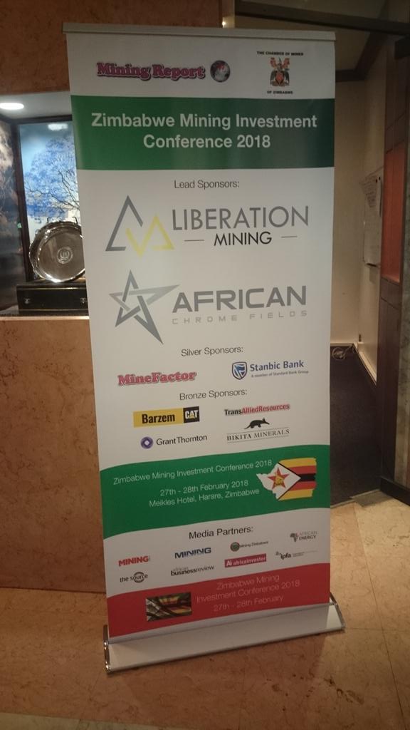 Zimbabwe Mining Investment Conf 2018 tweet media