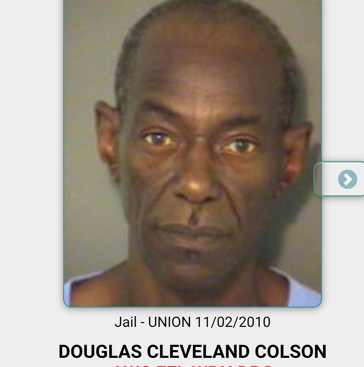 PIOYorkCountySC's tweet photo. Just in—warrants are out for Douglas Colson for the murder of Prentis Robinson in Wingate today.   Police believe Colson who is from Marshville, shot Robinson on College Street today while Robinson was on Facebook Live possibly “outing” Local suspected drug dealers. https://t.co/bzfBlwQsnX