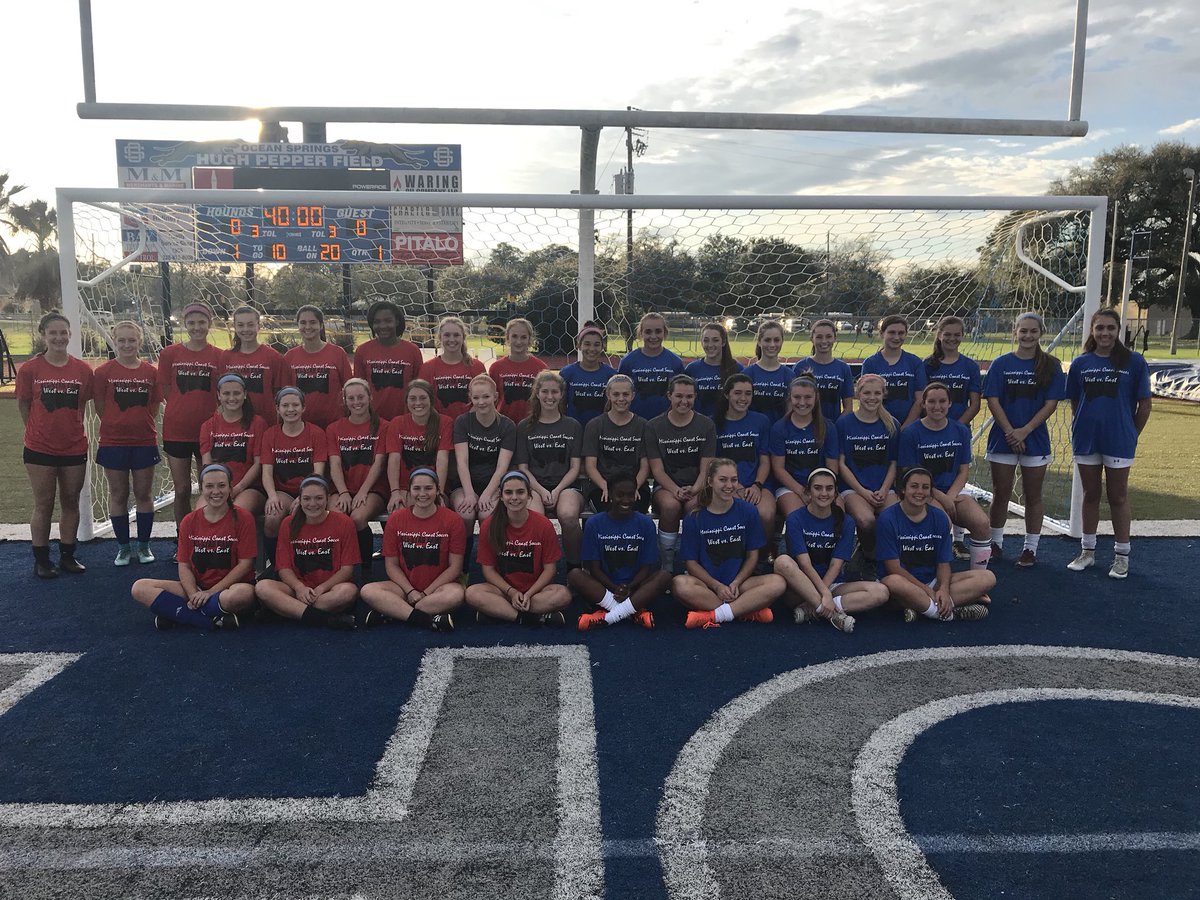 CoastSoccerPoll's tweet photo. Final scores from the inaugural Mississippi Coast All Star Games: 

East Girls 1
West Girls 1

Offensive MVP: Marlee Sims
Defensive MVP: Keonna Crowell

East Boys 2
West Boys 2

Offensive MVP: Caleb Burke
Defensive MVP: John Bowman https://t.co/Bg4NEZ3Dgu