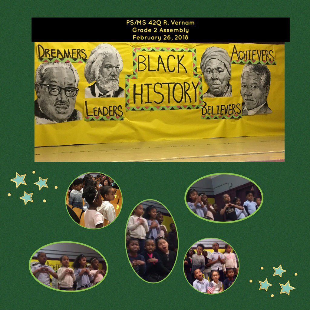 isindIcic's tweet photo. PS/MS 42Q R. Vernam Grade 2 Assembly February 26, 2018 #piccollage @#42StrongAndUn https://t.co/r9SkW9HpHk https://t.co/CZQ2iYMovO