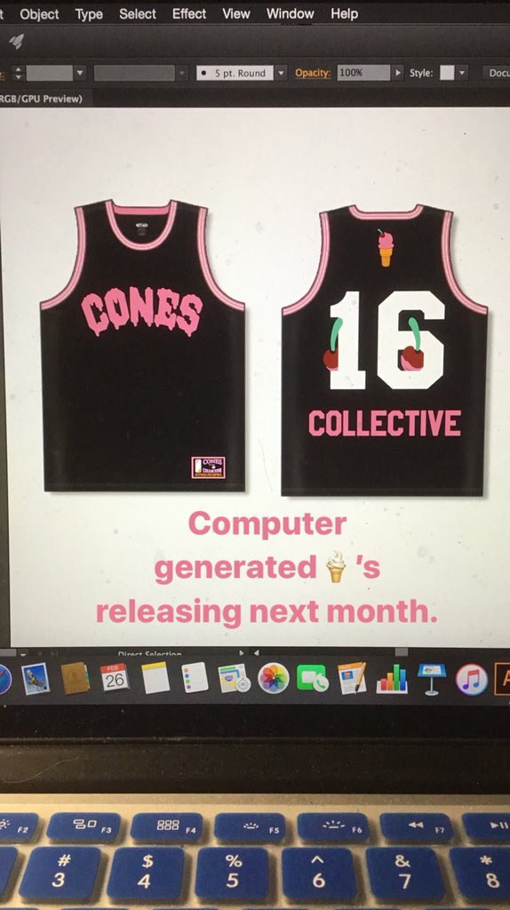 CONESCollective's tweet photo. Basketball jerseys next month. ๐ โน๐พโโ๏ธ #coneschampionship #pinkvsblack https://t.co/kNkRECA7tT