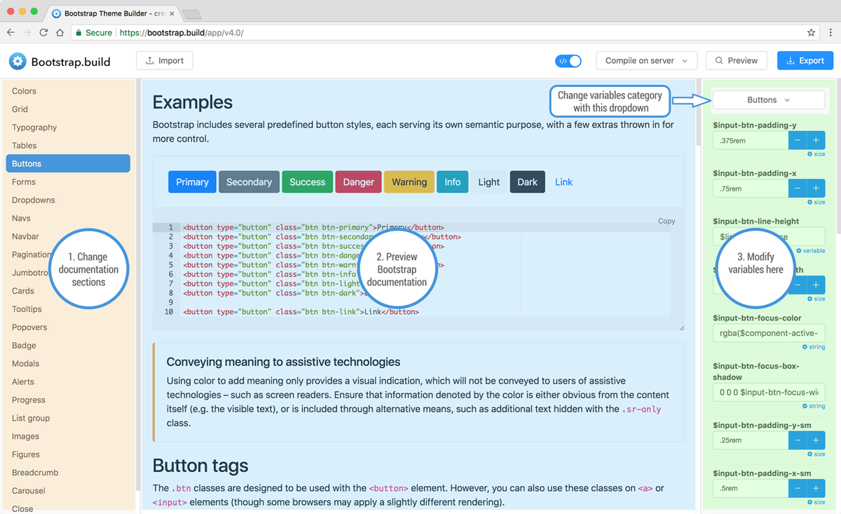 bootstrap_build's tweet photo. Tutorial to using https://t.co/WCuwoD7eNP: 

➡️ https://t.co/o8CwhM1lQe 

#bootstrap, #web, #responsive, #wordpress, #getbootstrap https://t.co/xvoCQYQGQw