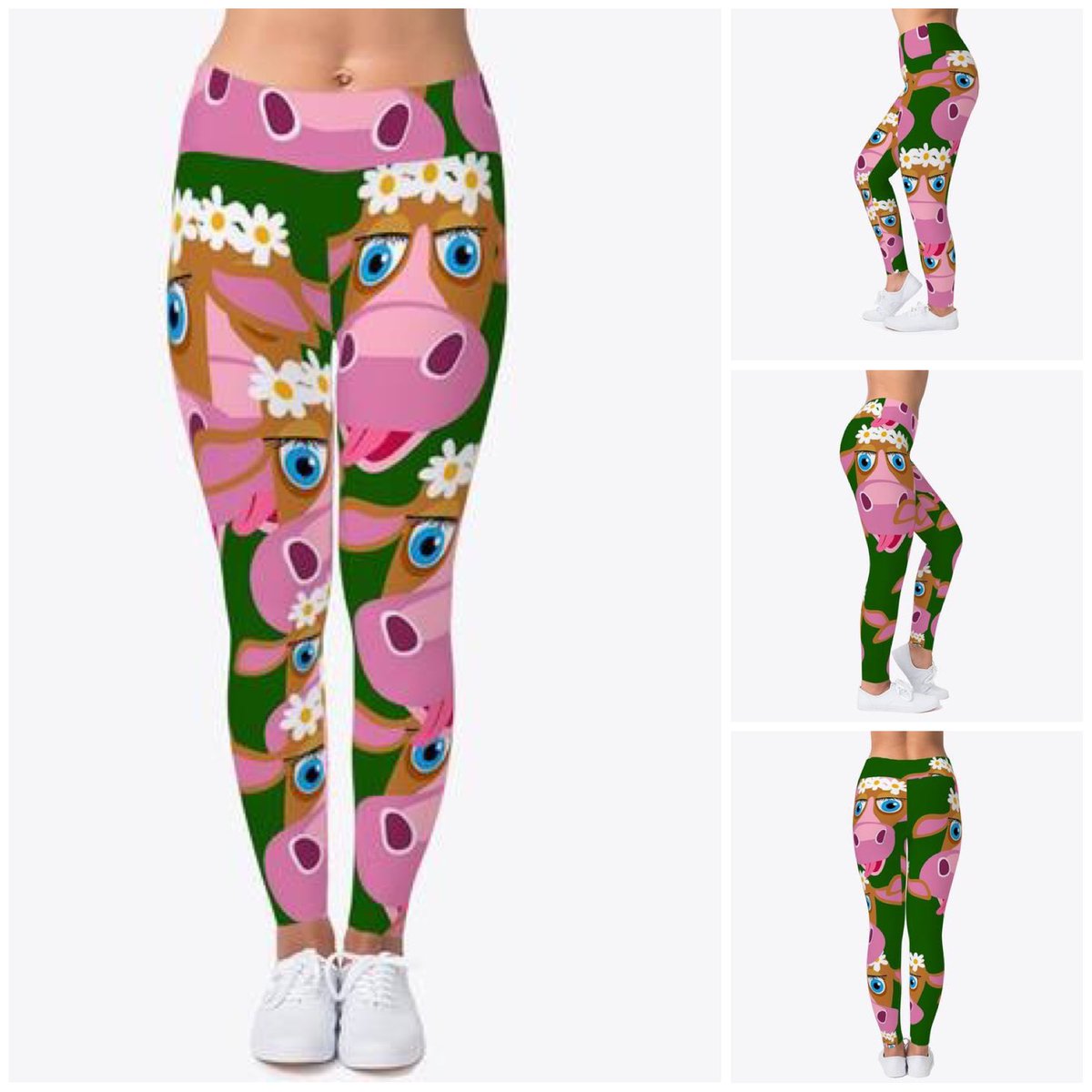 LovableLeggings's tweet photo. Cow Leggings 🐄 🐮 #fashion #womenfashion #shopmycloset #leggings #yogapants #trendy https://t.co/knkYfrvGfS https://t.co/IwQmR3XX3p