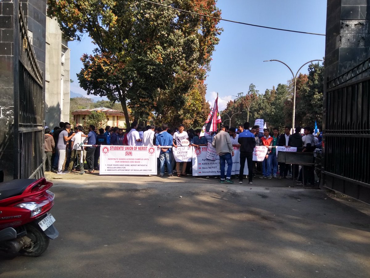 Nyatom1's tweet photo. #saveNERIST #studentdemand We Want regular Director @KirenRijiju @PrakashJavdekar @narendramodi @PemaKhanduBJP https://t.co/96O94rjG7m