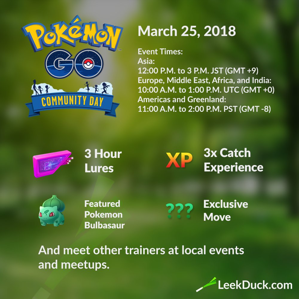 Leek Duck - Shiny Bulbasaur Family found in the network traffic by Chrales  ahead of Community Day. The models look so good.