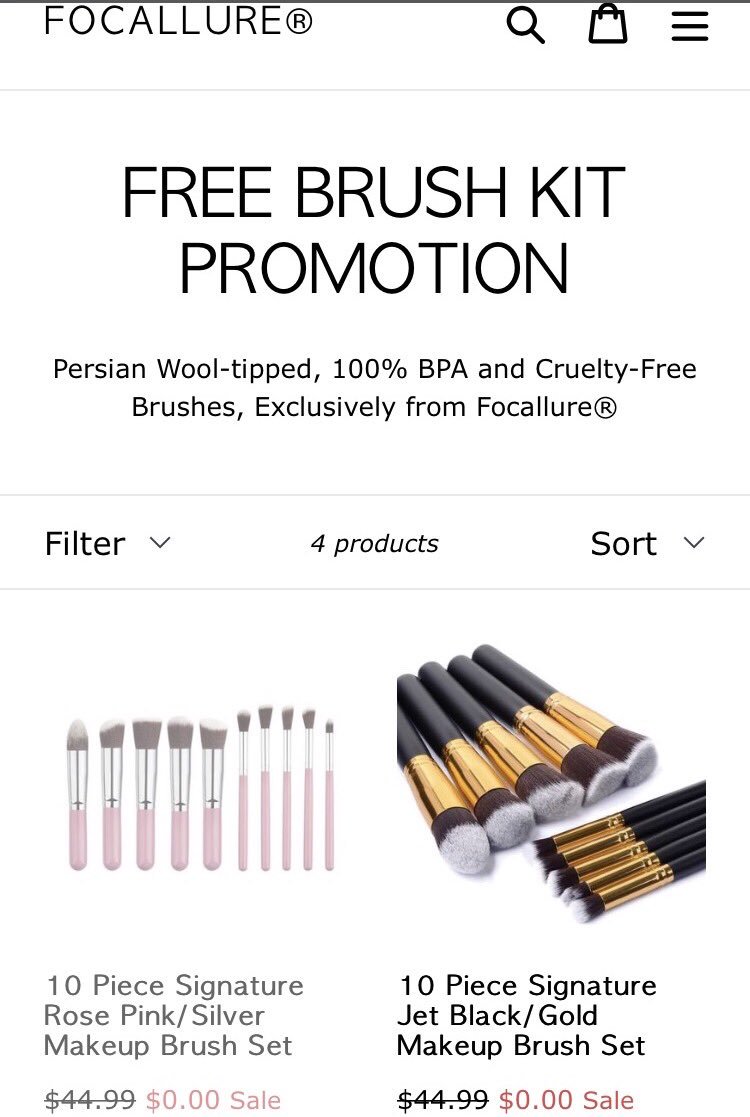FocallureBeauty's tweet photo. 💥THIS IS THE LAST WEEK FOR OUR FREE BRUSH PROMOTION💚
Get your 10 free brush set at https://t.co/I80NPjZfrF today before it's too late!! 💕🌟💅 https://t.co/tvxZ0Z7R4j