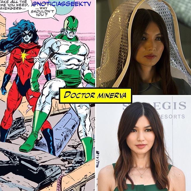 NoticiasGeekTV's tweet photo. La película de #CaptainMarvel ha encontrado a su #DoctorMinerva en la estrella de los Humans, #GemmaChan. || #NoticiasGeekTV #CapitanaMarvel #Kree #Marvel #Thanos #Avengers #InfinityWar https://t.co/imtAyBITzq https://t.co/J7Z9VhjV1L