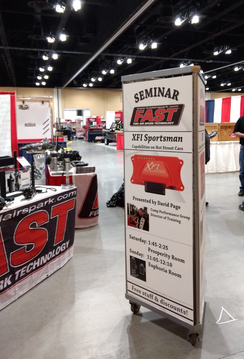 FuelAirSpark's tweet photo. Who enjoyed our presentations over the weekend at the Race &amp; Performance Expo? #goFASTer #FASTXFI https://t.co/LlfFY0EB7x