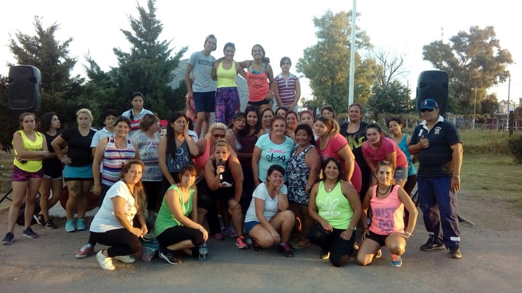 InesRicci's tweet photo. #Hoy #Zumba con una excelente matricula sigue en pie ! ♥️💪👏 @FlavioCharo https://t.co/O3C63RFrdb