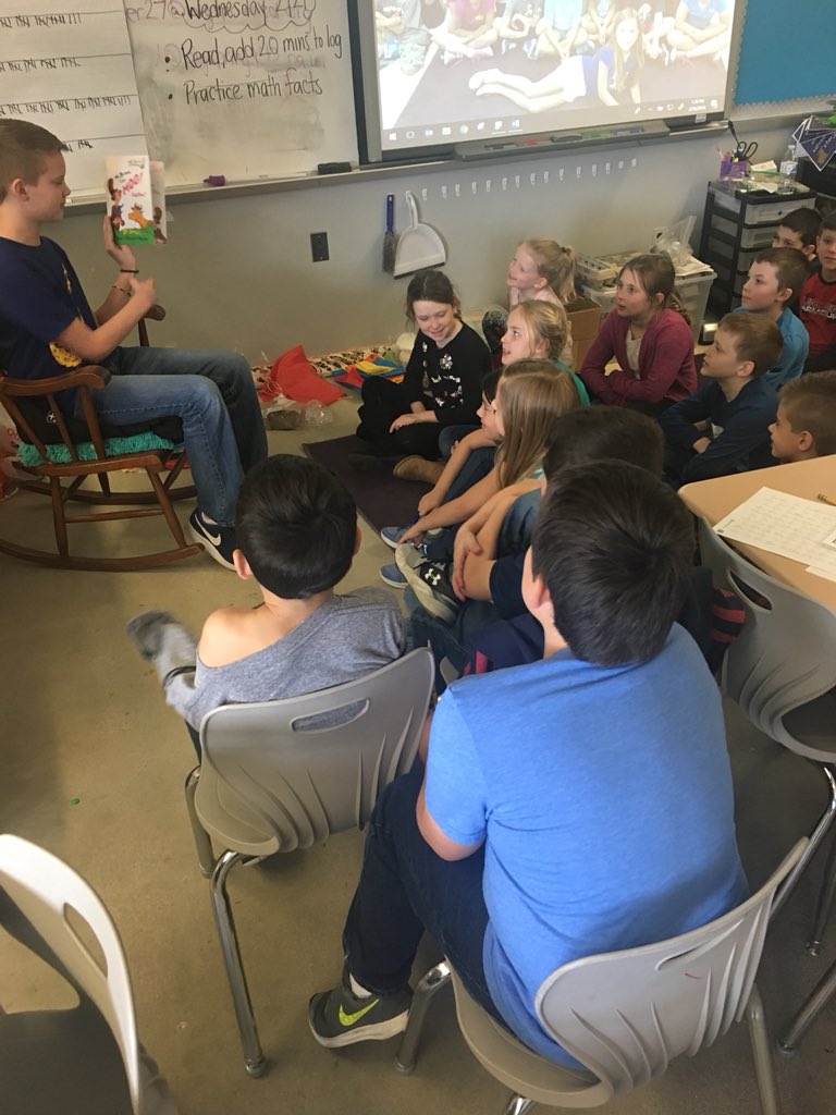 To kick off Read Across America Week, we welcomed two of our many guest readers for this week! Both were former students who are now in 4th and 5th grade. Loved having them back in my classroom and the students enjoyed it, too! #NewvilleCARES #NewvilleElemProud #BSSDProud