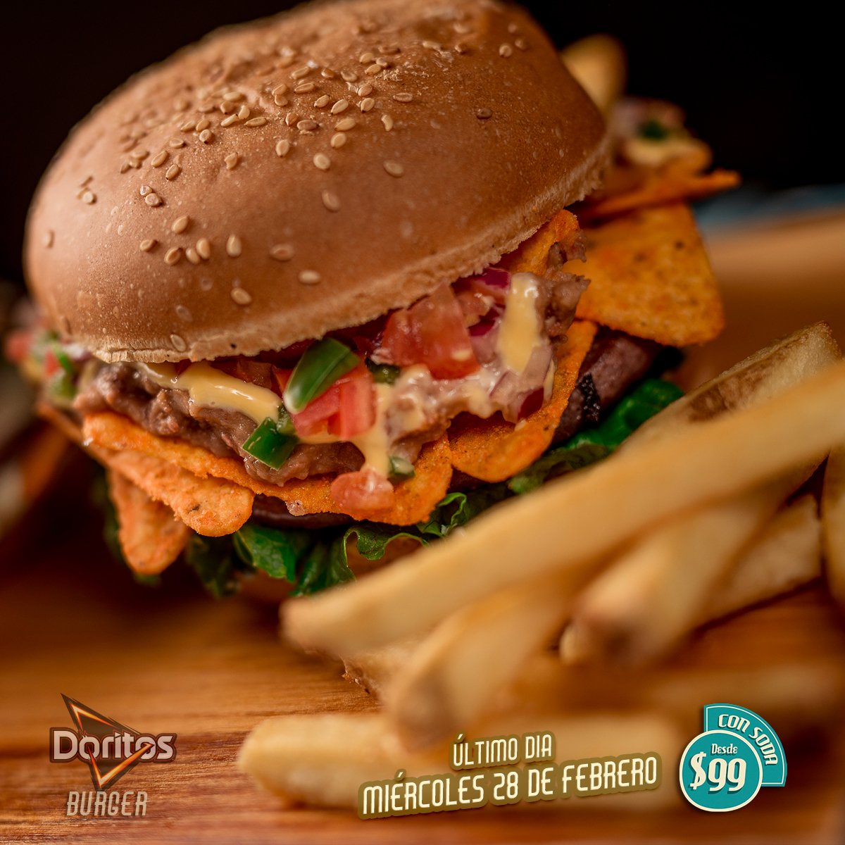 yosoypueblacom's tweet photo. Corran a #Rocketto #Puebla porque este Miércoles 28 de Febrero es el último día para probar la #PizzaBurger o #DoritosBurger 🍔
Arma tu combo con una malteada, con una cerveza o un refresco desde $99
¿Nos acompañan? https://t.co/gIRkOyyYdA