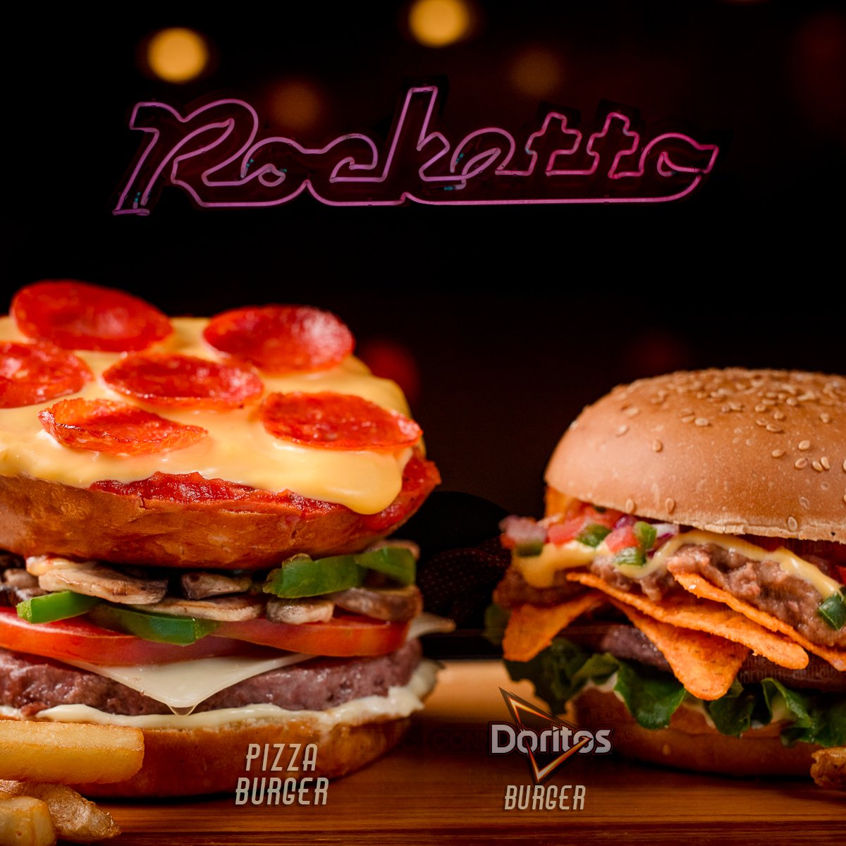 yosoypueblacom's tweet photo. Corran a #Rocketto #Puebla porque este Miércoles 28 de Febrero es el último día para probar la #PizzaBurger o #DoritosBurger 🍔
Arma tu combo con una malteada, con una cerveza o un refresco desde $99
¿Nos acompañan? https://t.co/gIRkOyyYdA