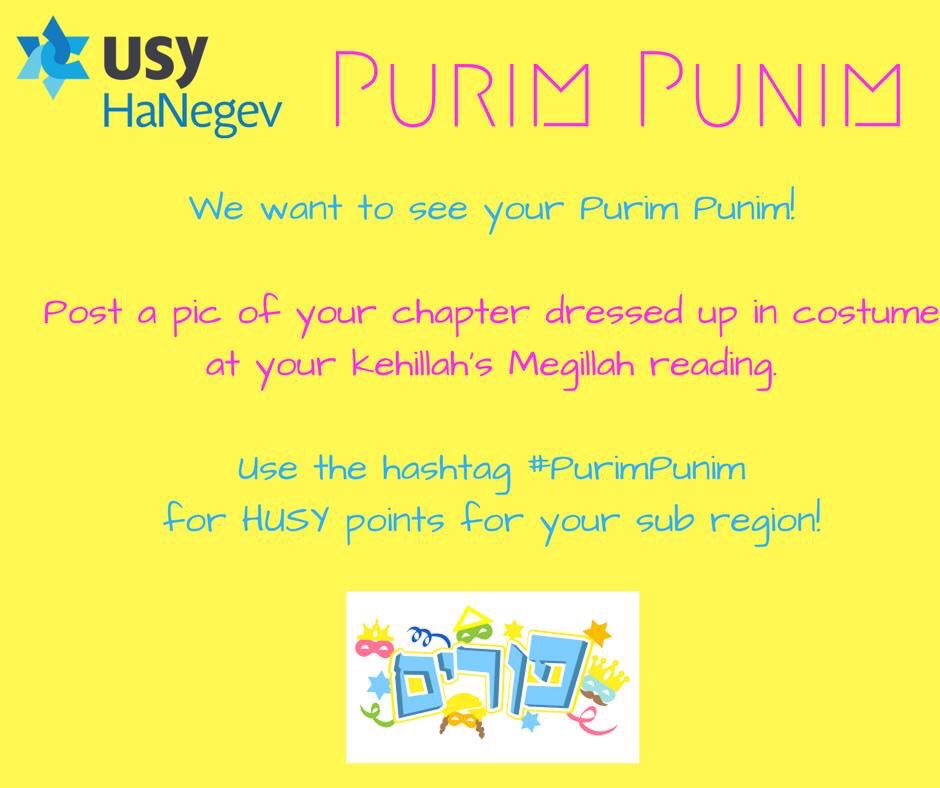 StephOfTheGev's tweet photo. @HaNegevUSY show us your #PurimPunim @ArvotUSY @MercazUsy @EinGediUSY https://t.co/8j3SHRvXFx
