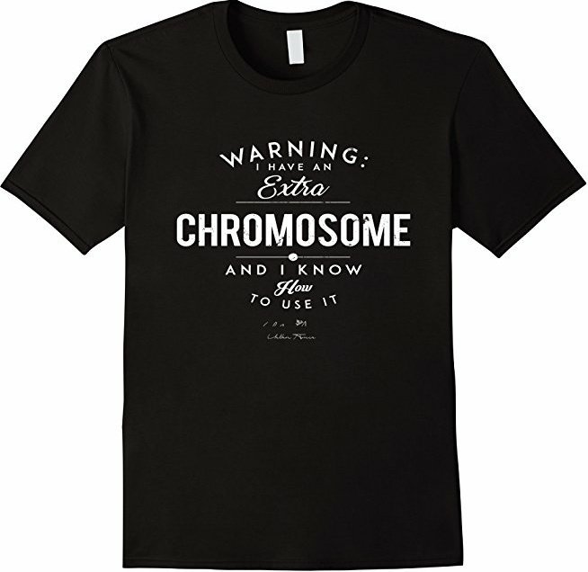 Check out this week's best selling t-shirt!
"Chromosome Warning T-Shirt" Purchase on Amazon now!
amazon.com/Chromosome-War… #DownSyndrome #autism #autism #specialneeds