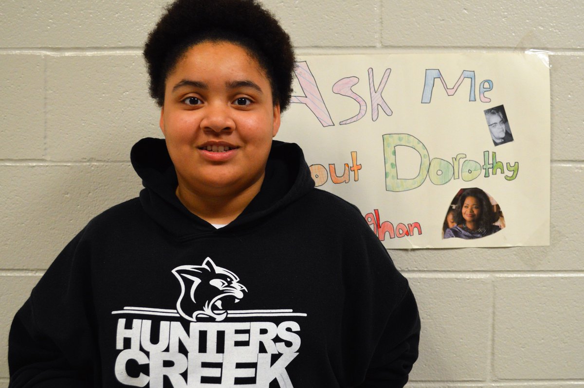 Our students tell about the importance of American American Mathematicians on our culture and in their own lives for the <a href="/HuntersCreekMS/">Hunters Creek Middle</a> #BlackHistoryMonth celebration.  <a href="/OnslowSchools/">Onslow County Schools</a>