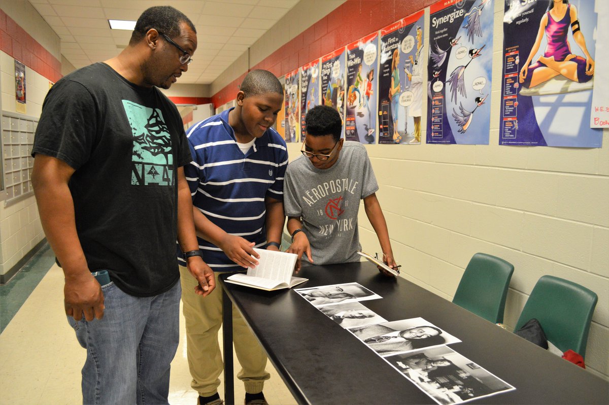 Our students shared the importance of various African American figures and the impact of their contributions on our lives. <a href="/HuntersCreekMS/">Hunters Creek Middle</a> #BlackHistoryMonth <a href="/OnslowSchools/">Onslow County Schools</a>