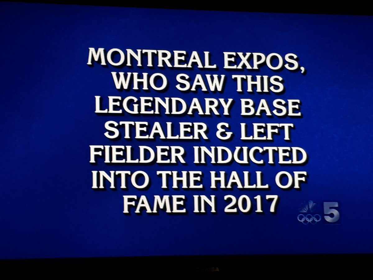 Tonight on Jeopardy