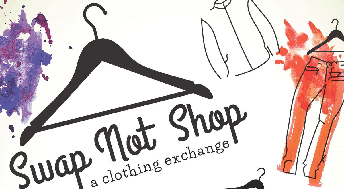 wdhs_sc's tweet photo. Eco week continues tomorrow @wdhswolfie with a clothing swap! Bring in gently used items to trade! @ON_EcoSchools #ecoGEDSB https://t.co/TUP0Ib3A78