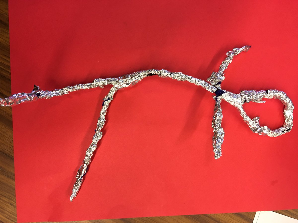 MsFotopoulos's tweet photo. @Ms_Vavala Thank you for this lesson idea! My Ss loved it so much they insisted on taking theirs home today. Some Ss even used their imagination and created a hockey player or baseball player. #teamteaching #2schools @tdsb_selwyn @Ms_Vavala https://t.co/Pg5noNSWto