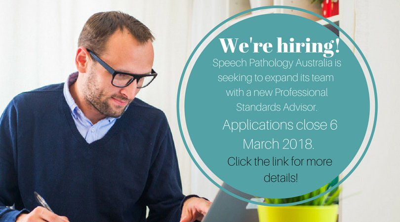 SpeechPathAus's tweet photo. The Association is seeking to expand its team of professional advisors. We are looking for a Professional Standards Advisor. Is that you? Email us today for the PD! More information about this exciting position is available online. #SLPeeps #WeSpeechies https://t.co/bQipqmnkgg https://t.co/YXrydMCFac