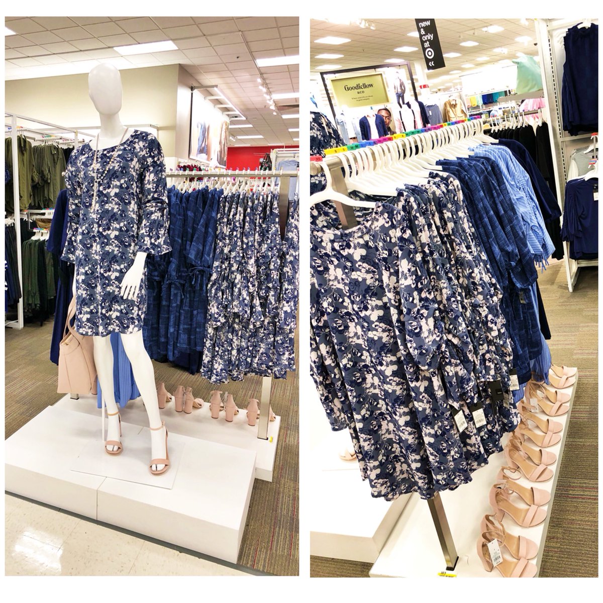 Mannequin Monday’s are my favorite!! 😍  #t1191 #springfashion #floralprint #ANewDay #GoodFellow #MossBlack #style #fashion #vmllife #Womensfashion #Mensfashion #lovewhatido #WorkSomeWhereYouLove ❤️