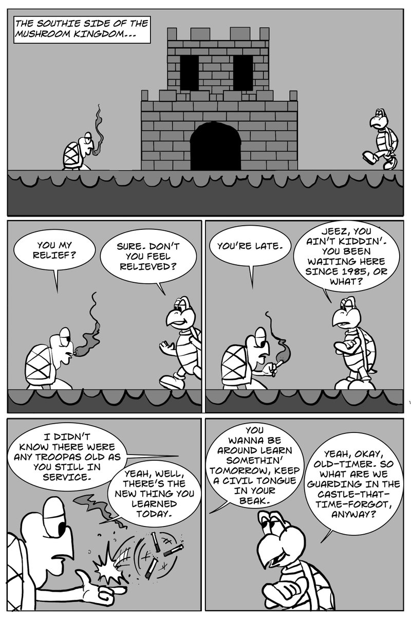 SeanWhitmore's tweet image. Koopa's Trade: the Mushroom Kingdom meets George V. Higgins.