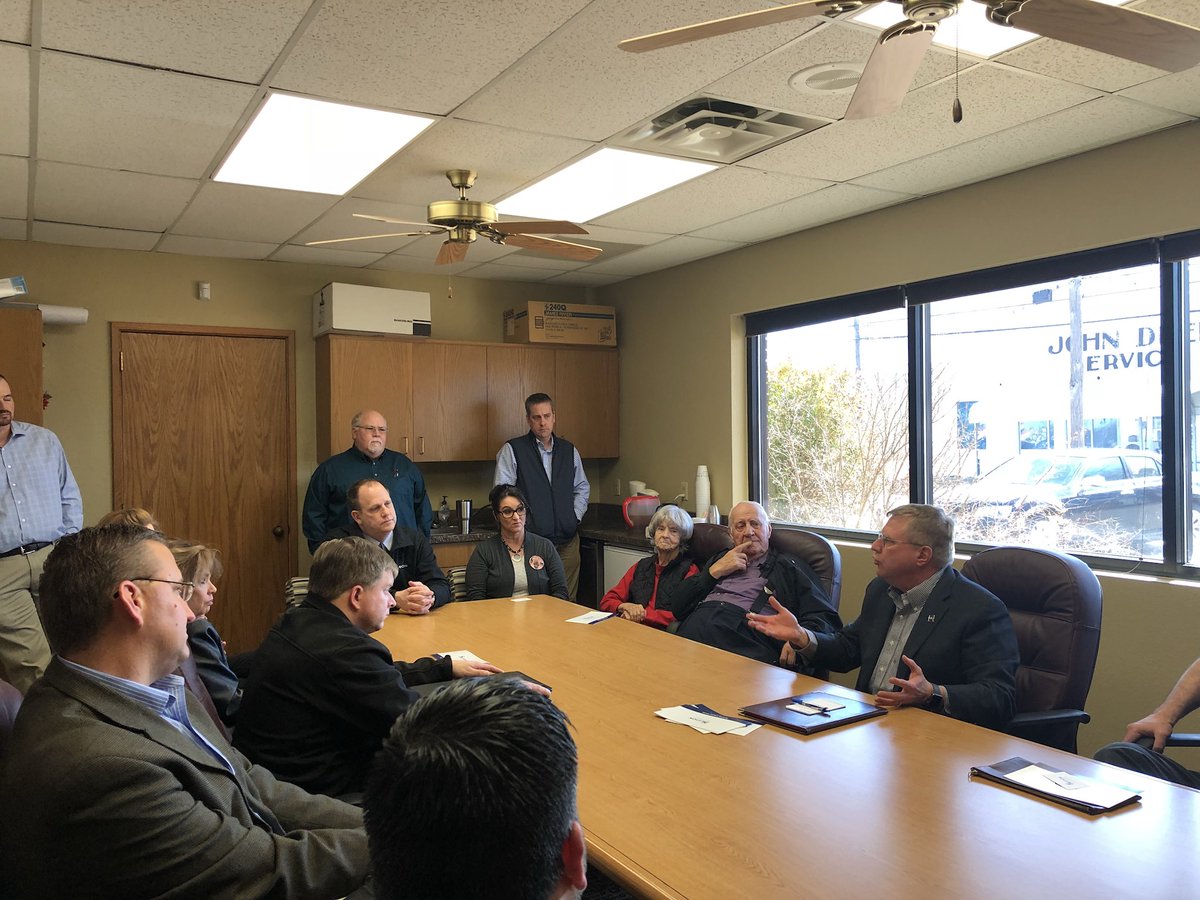 Enjoyed talking with folks from Elkhart about how we can build a better Kansas this afternoon! We need to make sure our next Governor will be Governor for ALL of Kansas. #BuildABetterKansas #ksleg