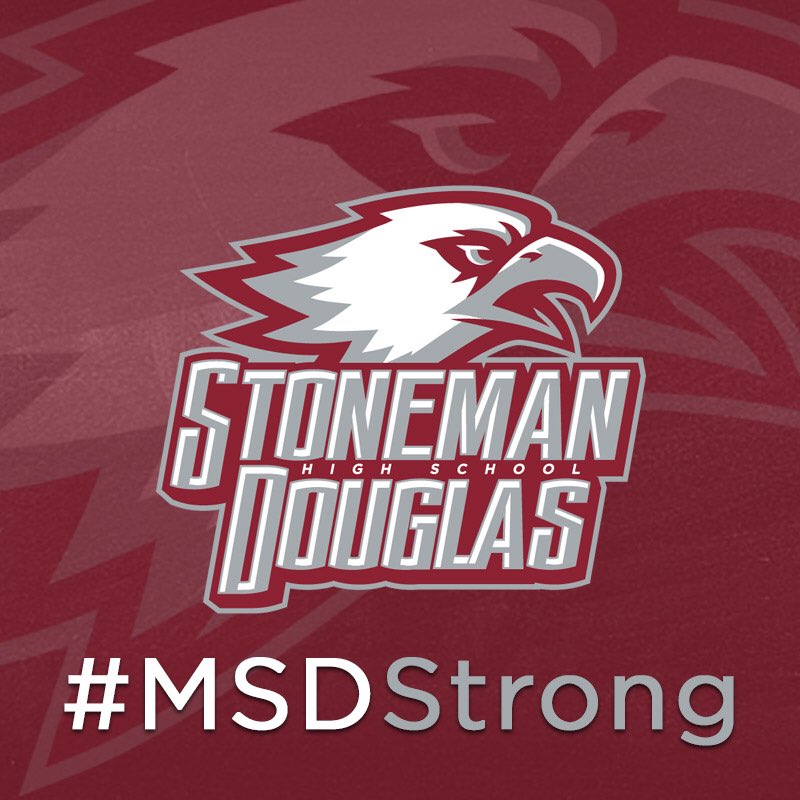 We stand with the Stoneman Douglas community as their students return to school this week. #MSDstrong