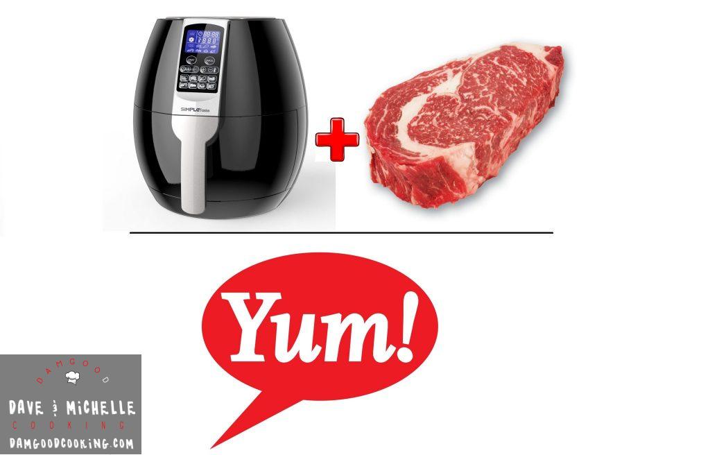 DamGoodCooking's tweet photo. Simpletaste Air Fryer VS Rib Eye Steak - https://t.co/ZYB3qo2Myy #Ribeye #steak #Simpletaste #airfryer https://t.co/xqVhx4656s
