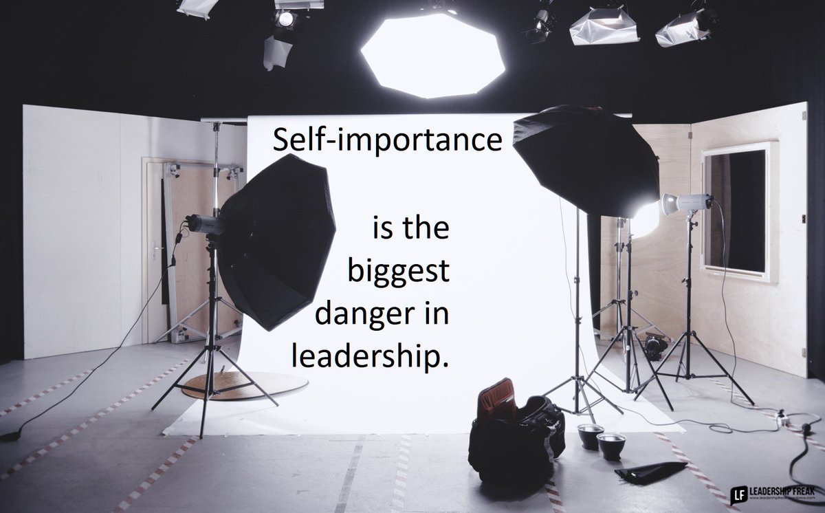 Leadershipfreak's tweet photo. 5 suggestions to solve self-importance:

#1. Be important enough to make others important.

#2. Let others win. Better yet, help them win.

#3. Stop comparing yourself with others.

#4. Show up to serve.

#5. Admire everyone on the team.

https://t.co/kpkYgKh1VG 

#Leadership https://t.co/dFV7zSRpGU