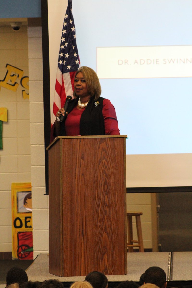 chevronhiggins's tweet photo. Ogletree welcomed Dr. Addie Swinney as its guest speaker for the Black History Program. https://t.co/gefSTCwb0Z
