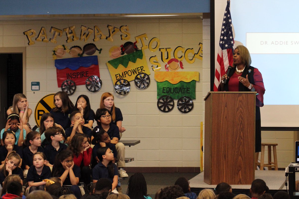 chevronhiggins's tweet photo. Ogletree welcomed Dr. Addie Swinney as its guest speaker for the Black History Program. https://t.co/gefSTCwb0Z