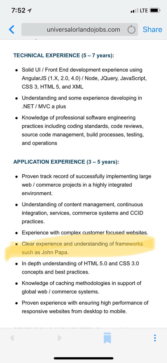Omg. I’m a framework now! Lol