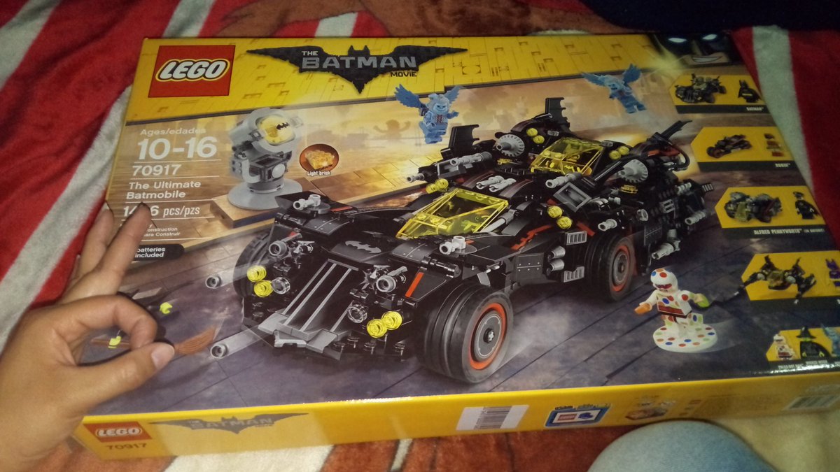 OctavoRobin's tweet photo. @darksaintshop Al fin...!!! El batimovil mejorado de #LegoBatmanMovie #LegoStoreMexico #lego #batman #Robin https://t.co/cSMAa82OwL