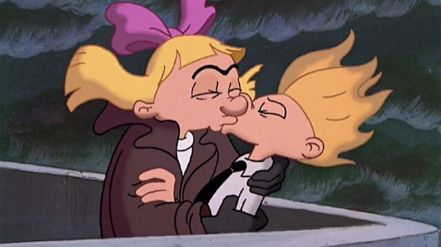 Arnold5690's tweet photo. I'm now taken by @MrsShortman4evr heh heh I love you 💕❤️ a lot helga thanks for you did to get my parents on the heyarnold jungle movie and taking me with y'all and being there for me heh heh. * Kisses helga* #heyaronld #nickeloden #heyarnoldthejunglemovie #heyaronldthemovie https://t.co/dKRSgz7x5o
