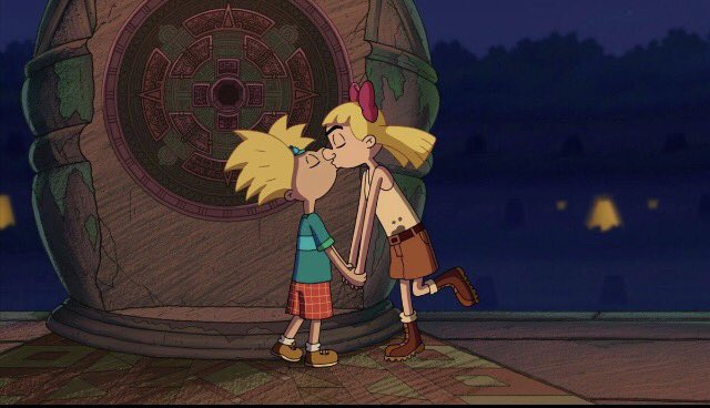 Arnold5690's tweet photo. I'm now taken by @MrsShortman4evr heh heh I love you 💕❤️ a lot helga thanks for you did to get my parents on the heyarnold jungle movie and taking me with y'all and being there for me heh heh. * Kisses helga* #heyaronld #nickeloden #heyarnoldthejunglemovie #heyaronldthemovie https://t.co/dKRSgz7x5o