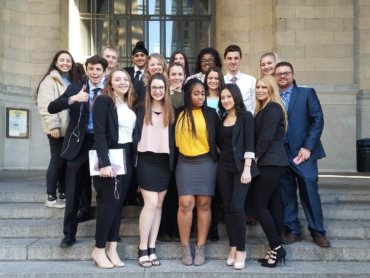 MontourLawTeam's tweet photo. Congrats on a great season everyone. We unfortunately fell to Pine Richland. Congrats to Caroline and Abby on their best attorney and witness awards!! https://t.co/JJDtjytDjb