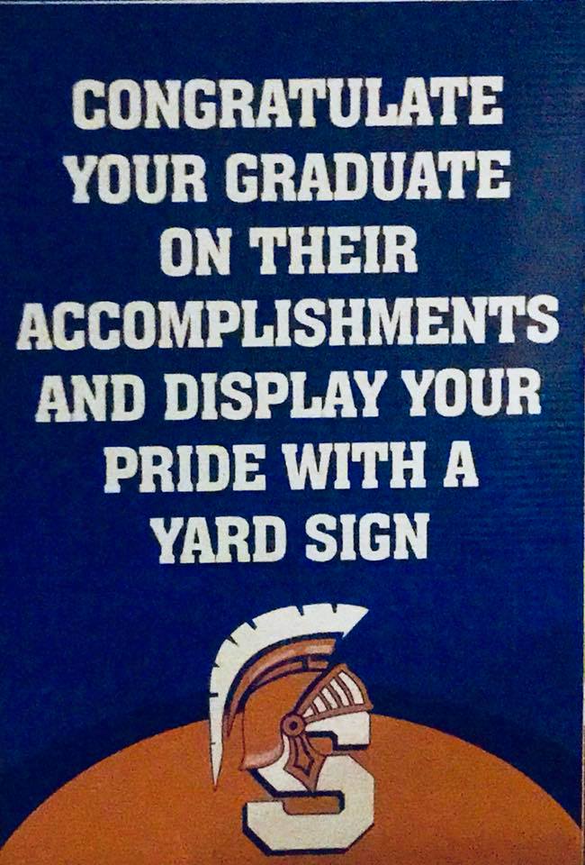 wshsangp2018's tweet photo. 2018 GRADUATE Yard Signs will be available for pick up on Tuesday, Feb. 27th in the WSHS front lobby from 2:55pm to 3:30pm. If you have not ordered and want to purchase, bring $25 cash or check payable to WSHS PTSA ANGP.  Seniors or parents pay pick up or purchase. @WSHS2018 https://t.co/lokctAR2wz