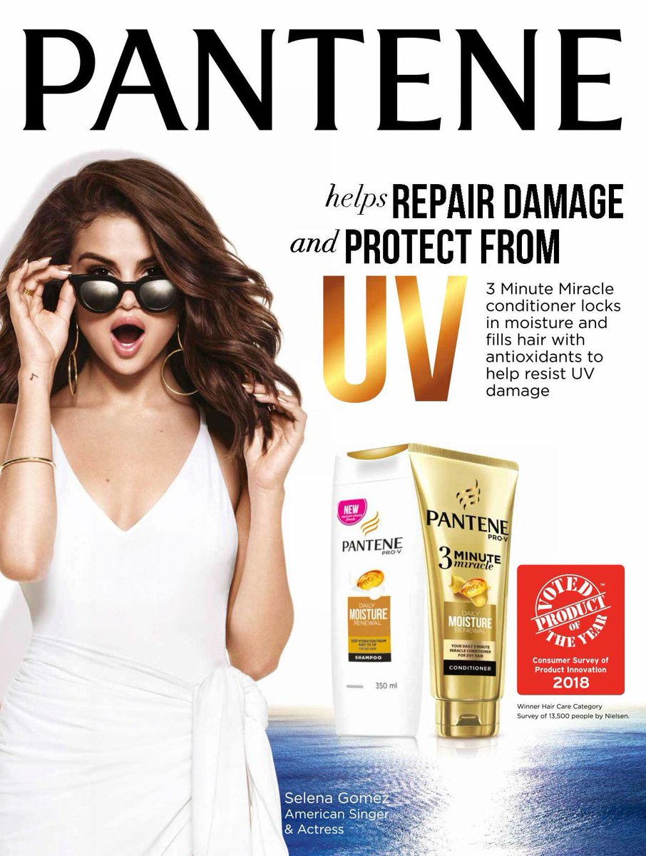 Ο χρήστης Selena Gomez Fan Acc στο Twitter: "Selena Gomez's Pantene Ad in the December 2017 Issue of Elle Australia 📷 Anuncio de Pantene de @selenagomez en la edición de diciembre