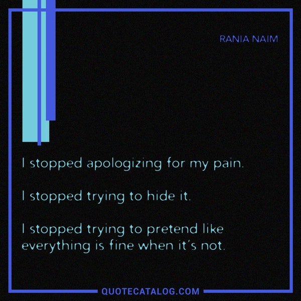 GoodVibeCatalog's tweet photo. Stop apologizing for being human.
It's okay to hurt, to feel, to be. https://t.co/4Ls116mZCv