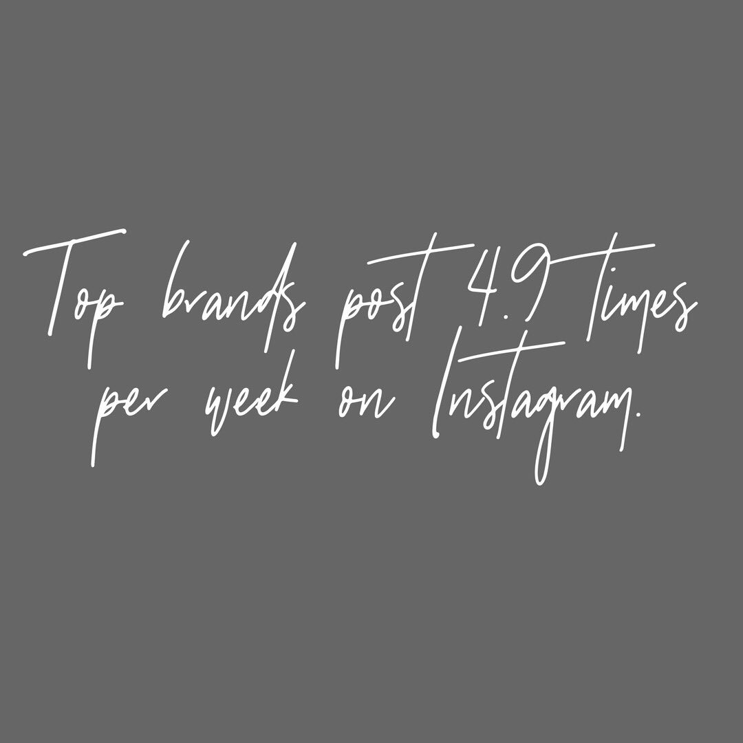 How often do you need to post on Instagram?