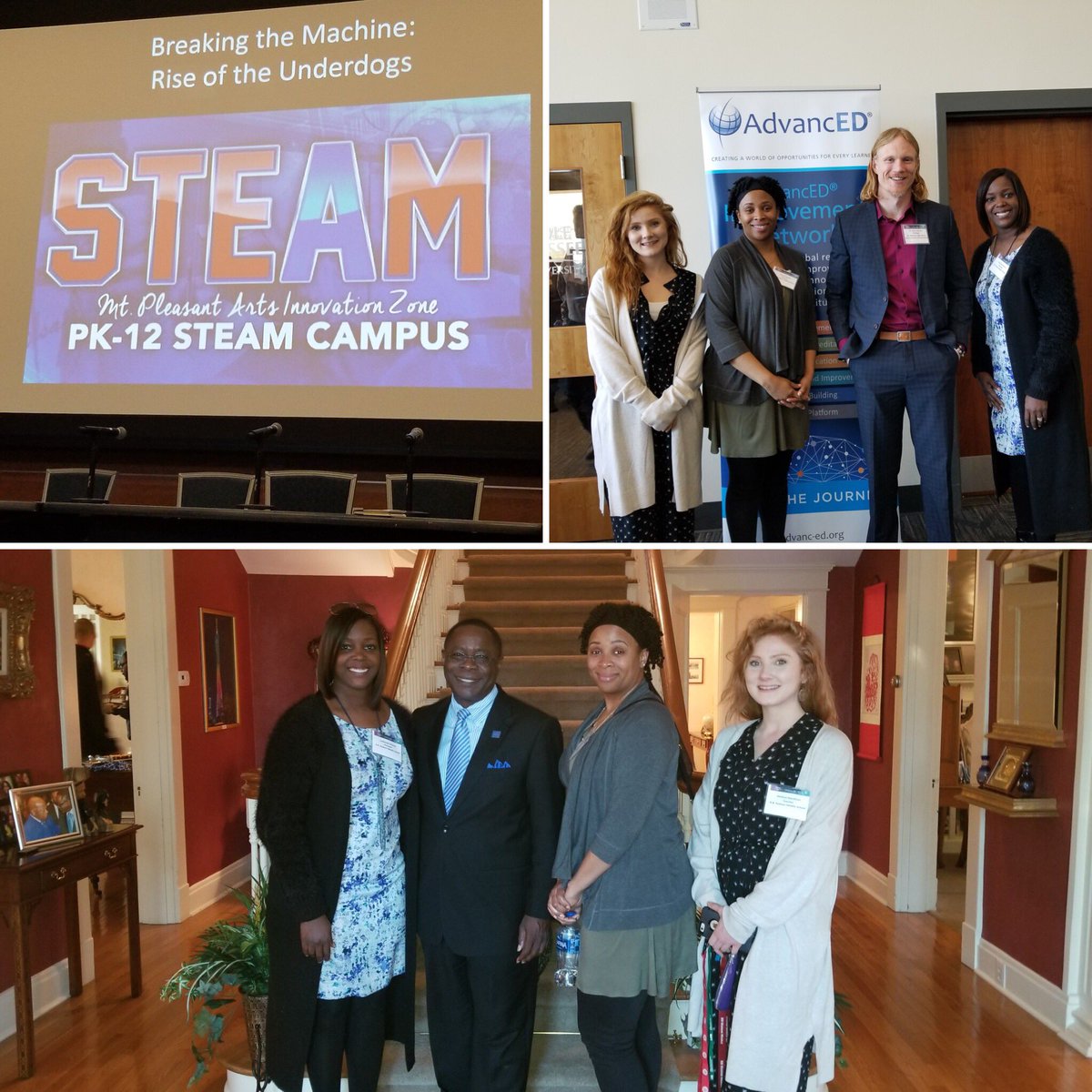 Eduk8r_Simmons's tweet photo. Mrs. Moorer, Ms. Hanna, and Ms. Needham are learning more about going full “STEAM” ahead at Middle Tennessee State University @SelmaSchools @quientele #TeamSelma https://t.co/58XnXy884q