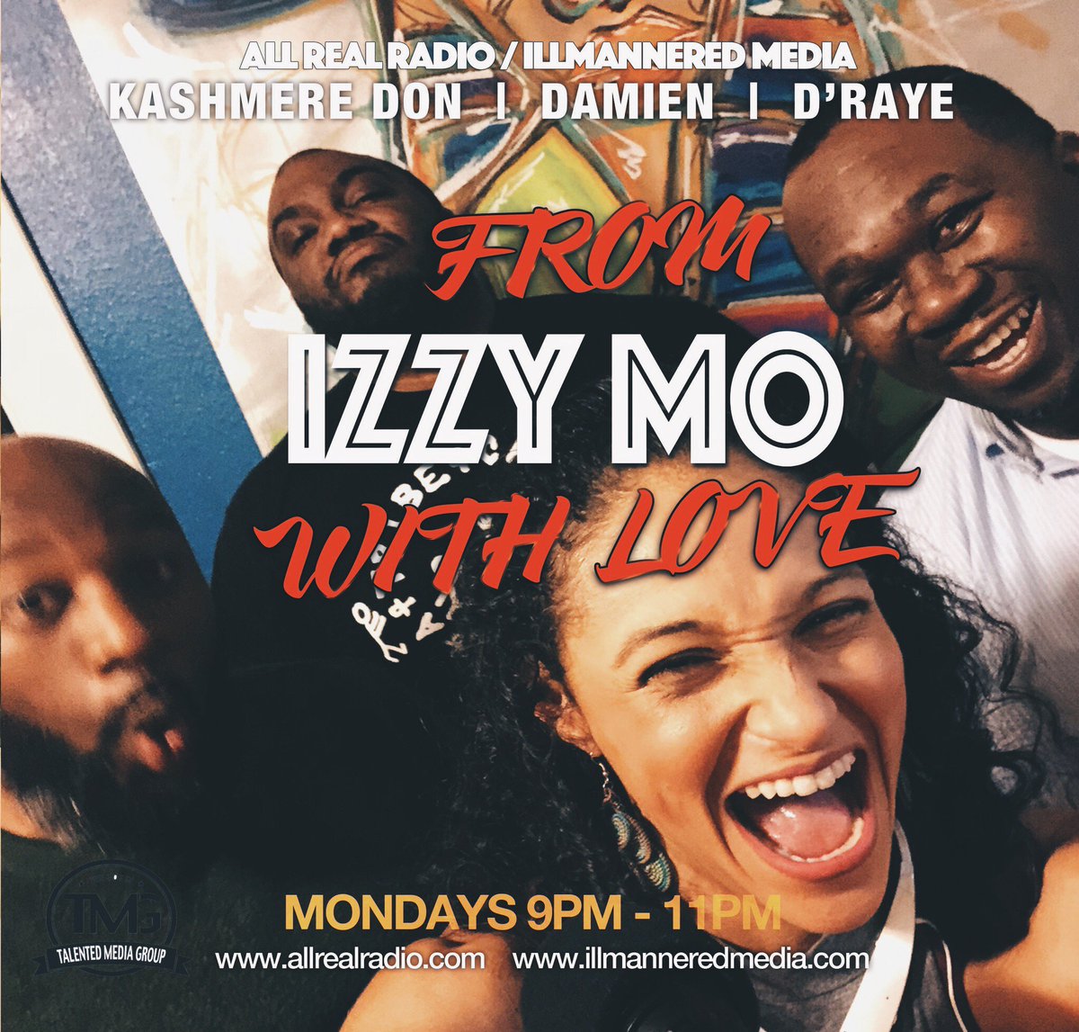 rdo.to/WARR
9pm CST
Tonight we get a head start on FWHL’s “Health &amp; Fitness Month”! Joining us in the <a href="/AllRealRadio/">All Real Radio</a> studio is <a href="/izzymofitness/">IzzyMo Fitness & Nutrition</a> , physical trainer and general badass. We’ve got a few questions lined up because we’re trying to get out lives right!